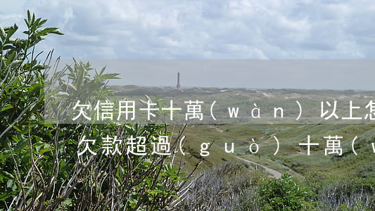 欠信用卡十萬(wàn)以上怎么辦，信用卡欠款超過(guò)十萬(wàn)？解決方案在此！